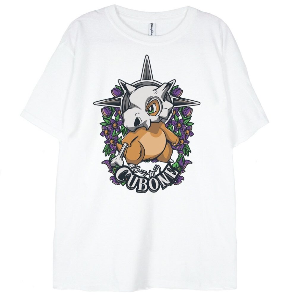 T-shirt Cubone Pokemon — zdjęcie 3