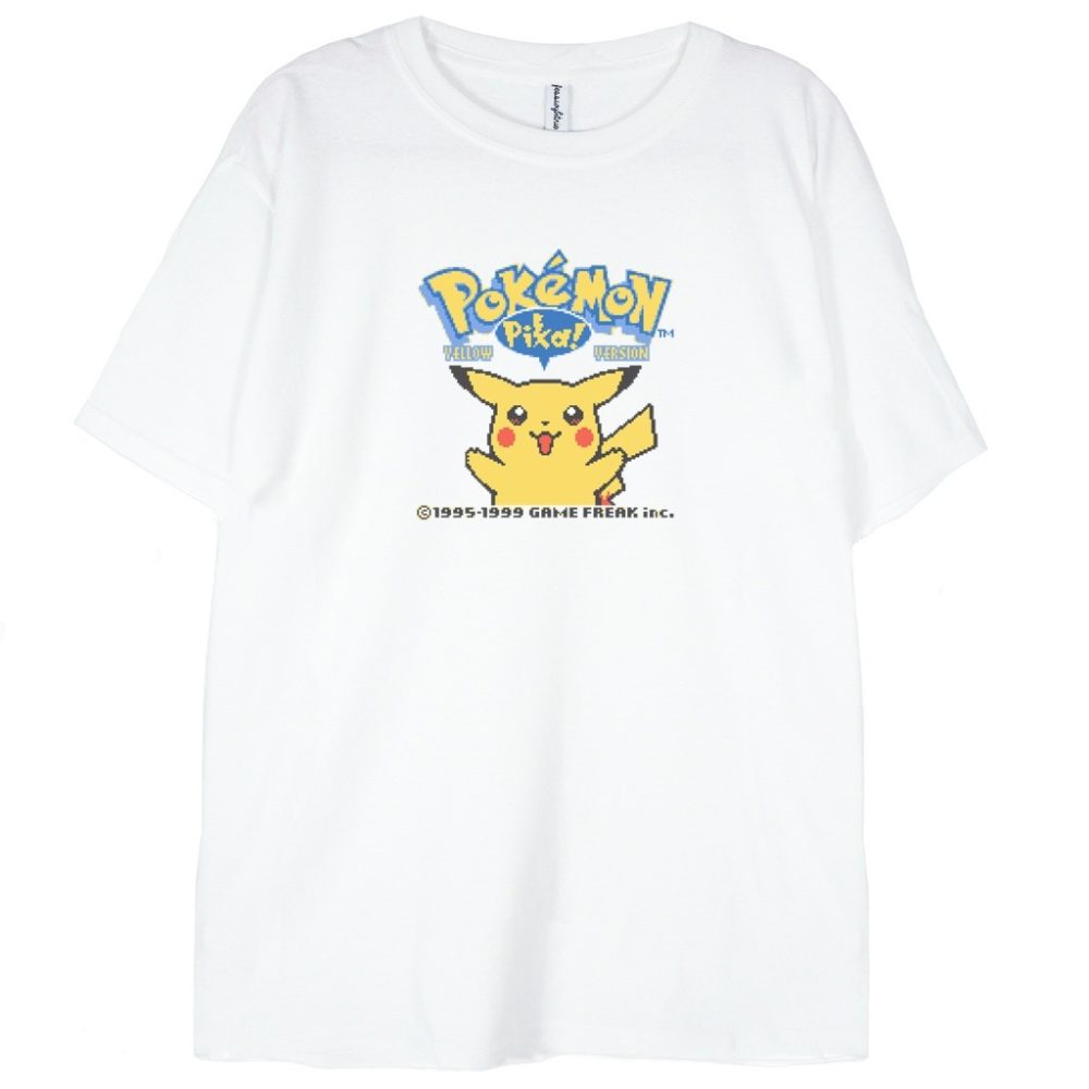 T-shirt Pikachu Yellow Version Pokemon — zdjęcie 1