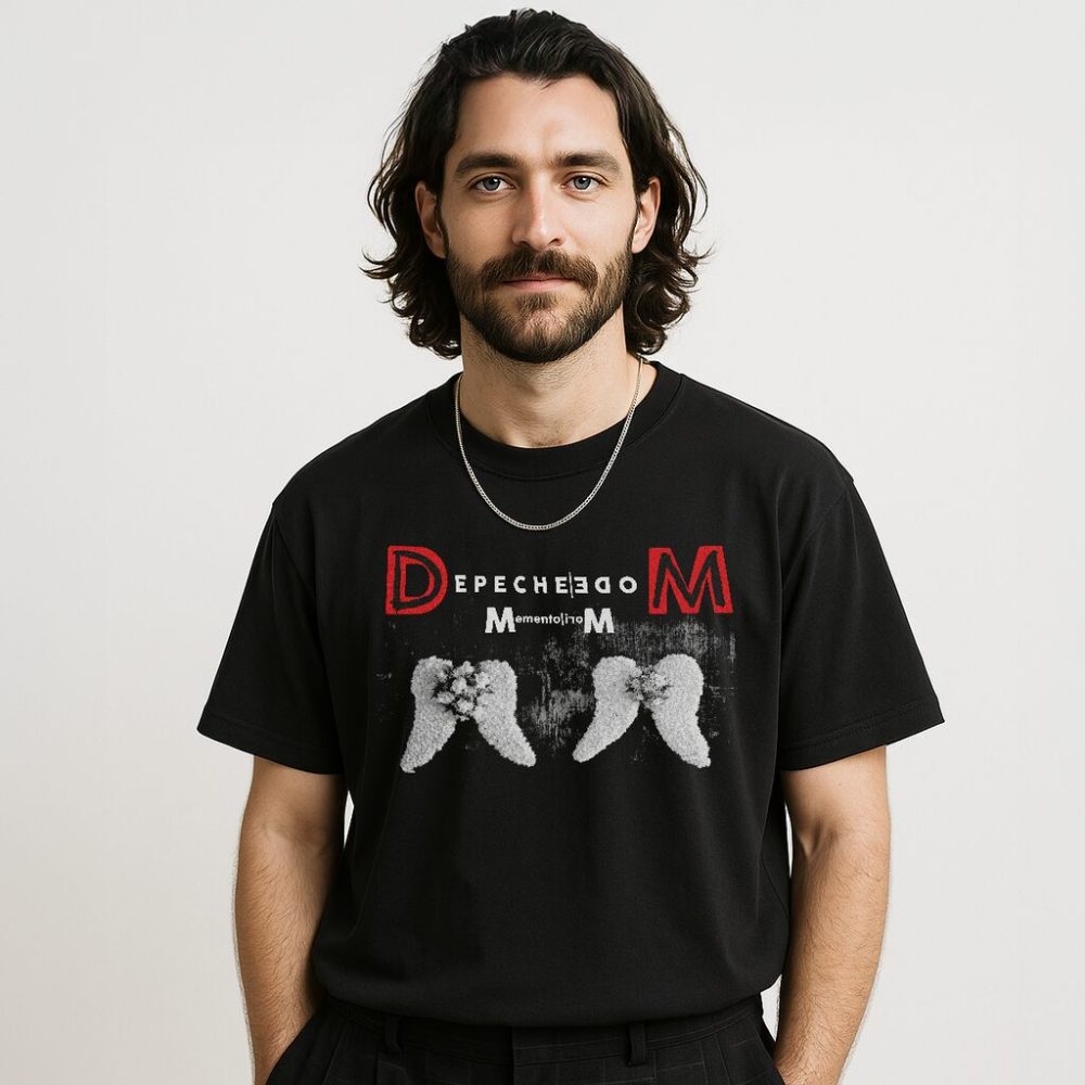 T-shirt Depeche Mode Wings Memento Mori — zdjęcie 3