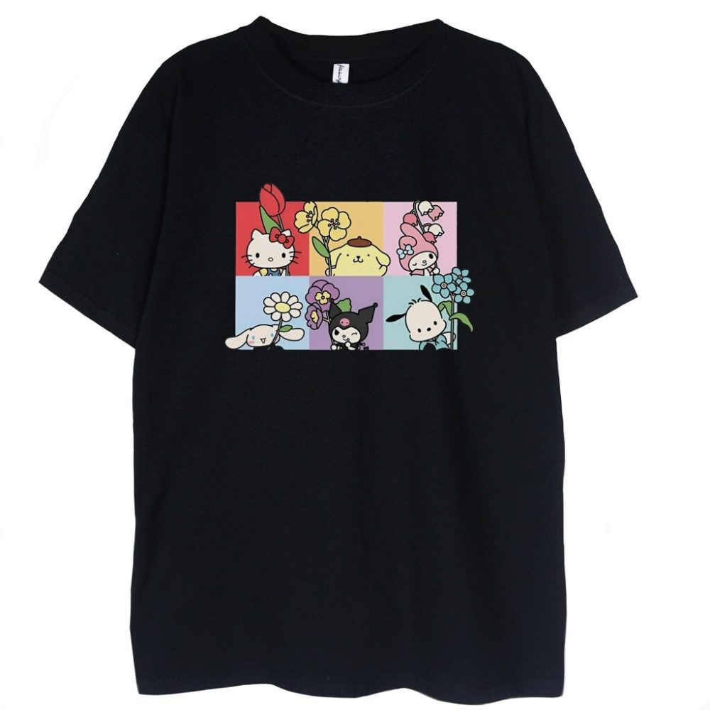 T-shirt Sanrio Flowers — zdjęcie 2