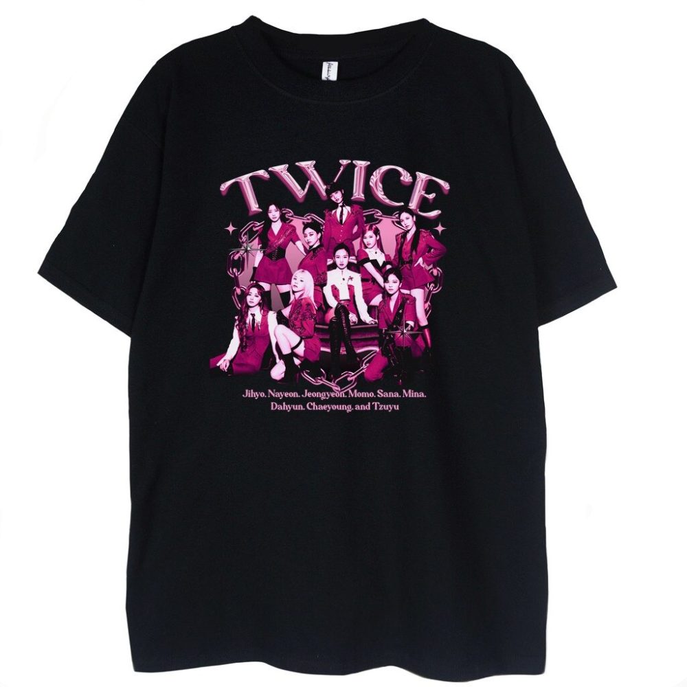 T-shirt Twice Pink — zdjęcie 3