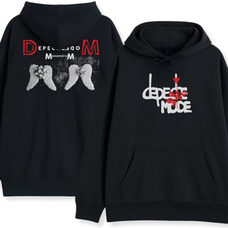 Dwustronna bluza z kapturem Depeche Mode Wings