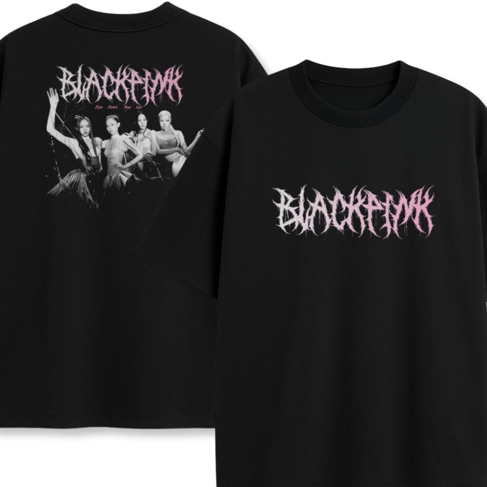 T-shirt dwustronny Blackpink Goth — zdjęcie 1