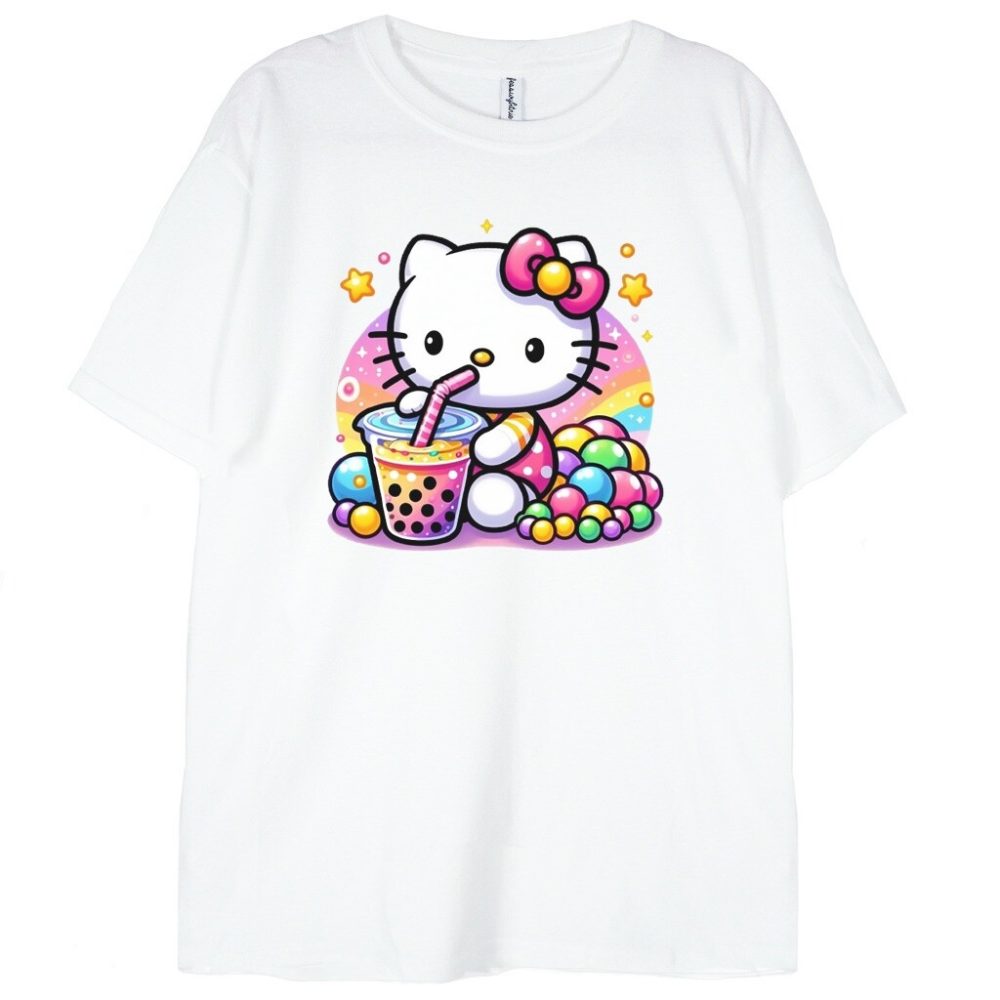 T-shirt Hello Kitty Bubble Tea — zdjęcie 2