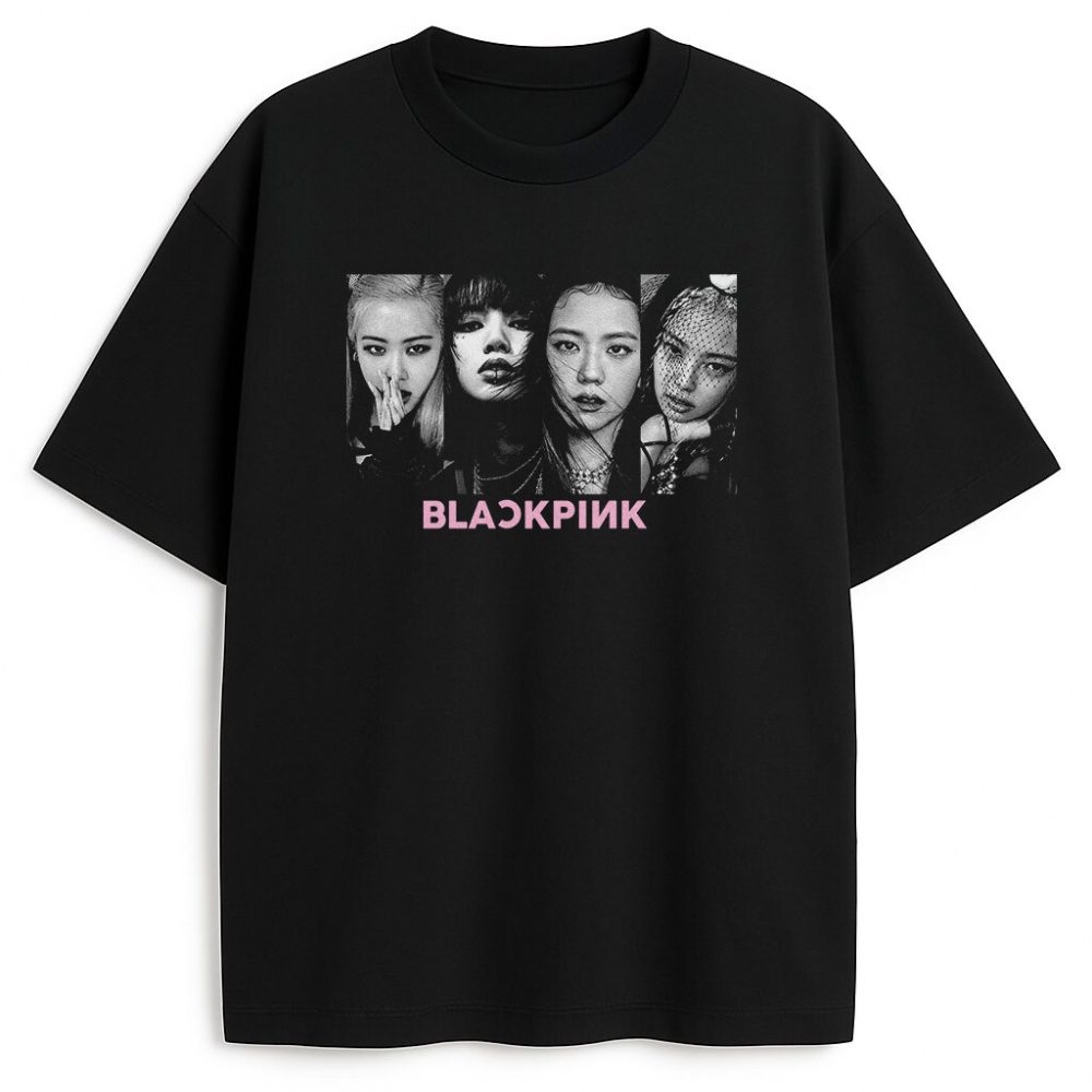 T-shirt Blackpink Faces — zdjęcie 1