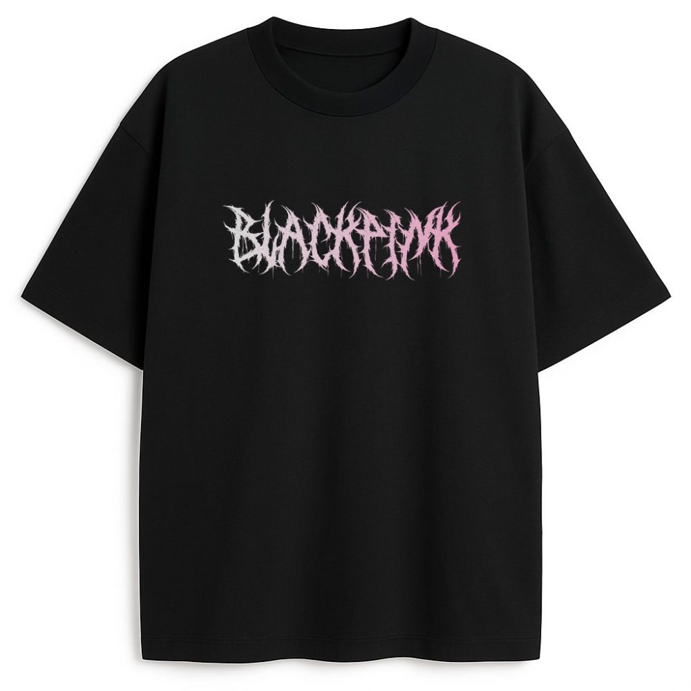 T-shirt dwustronny Blackpink Goth — zdjęcie 2