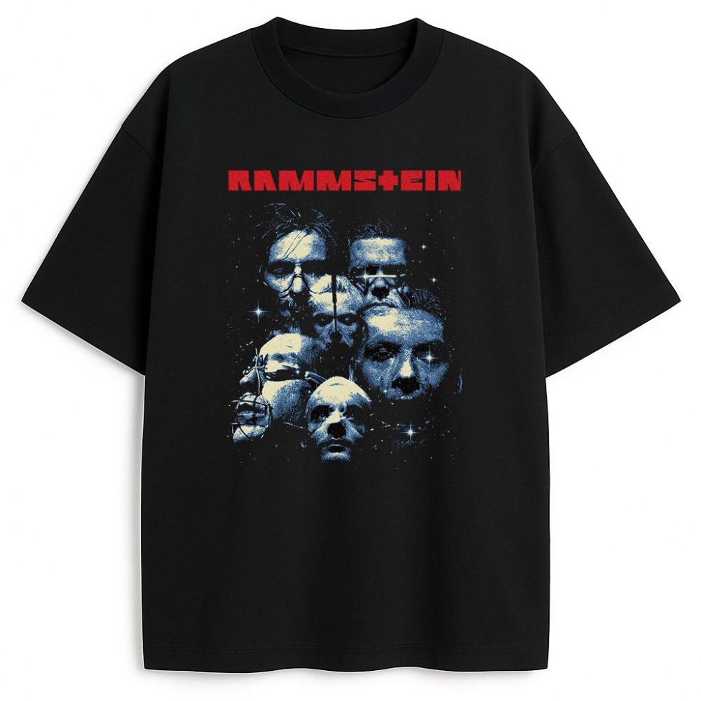 T-shirt Rammstein Red Wyprzedaż — zdjęcie 1