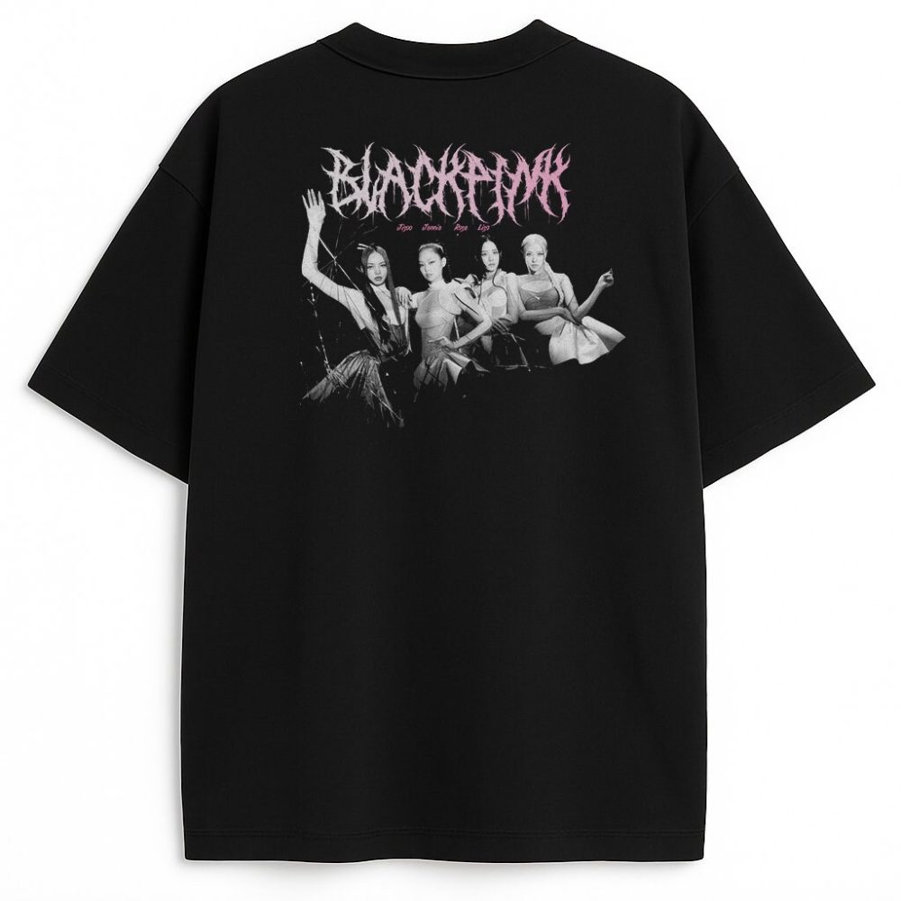 T-shirt dwustronny Blackpink Goth — zdjęcie 3