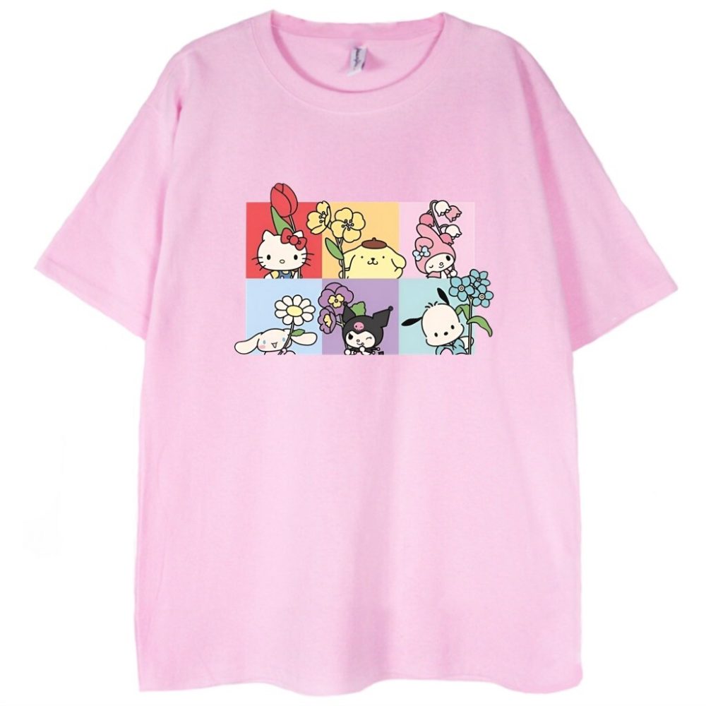 T-shirt Sanrio Flowers — zdjęcie 1