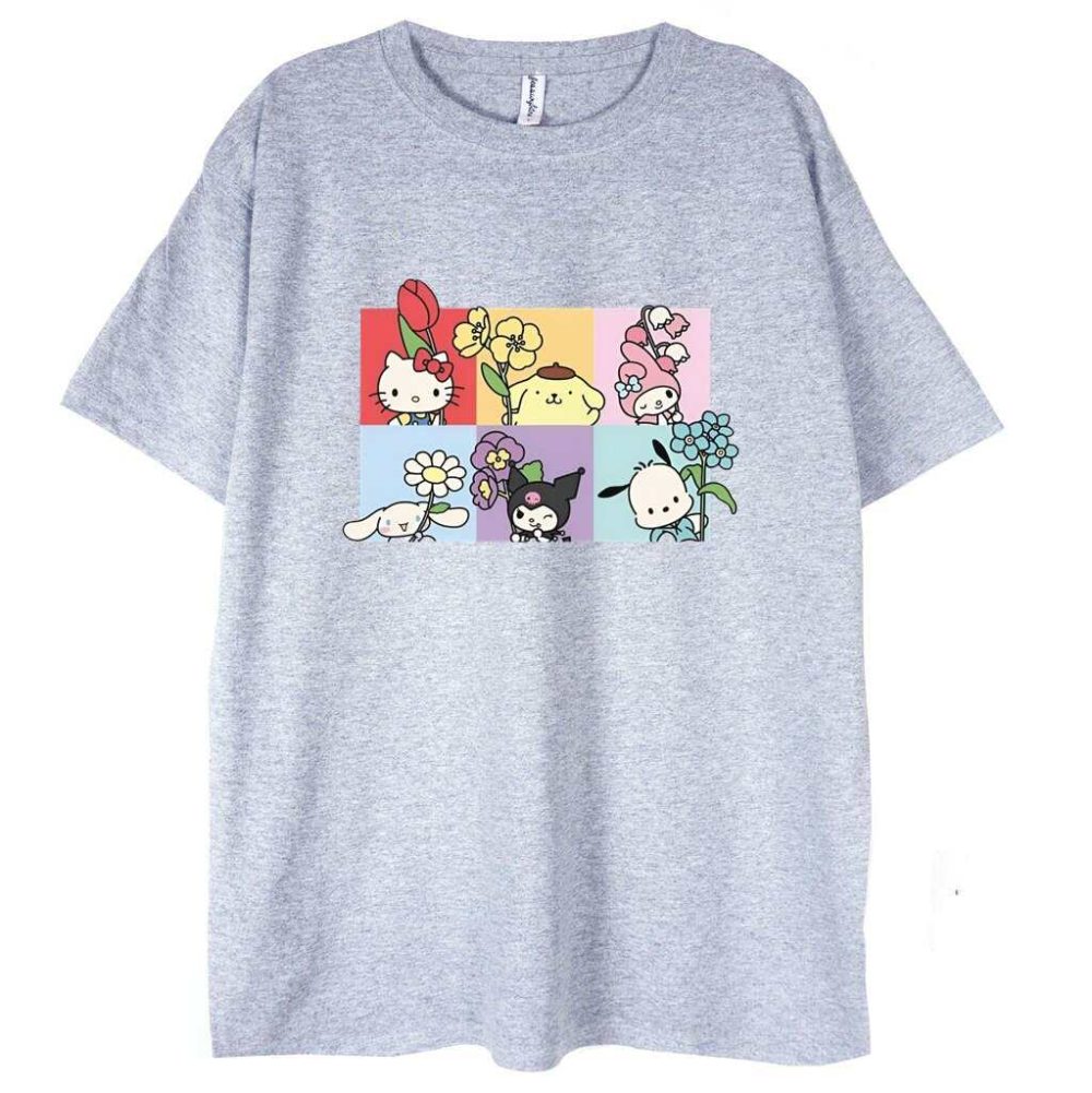 T-shirt Sanrio Flowers — zdjęcie 4