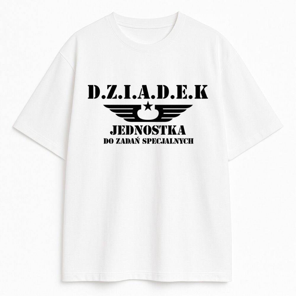T-shirt Dziadek Jednostka Specjalna — zdjęcie 2