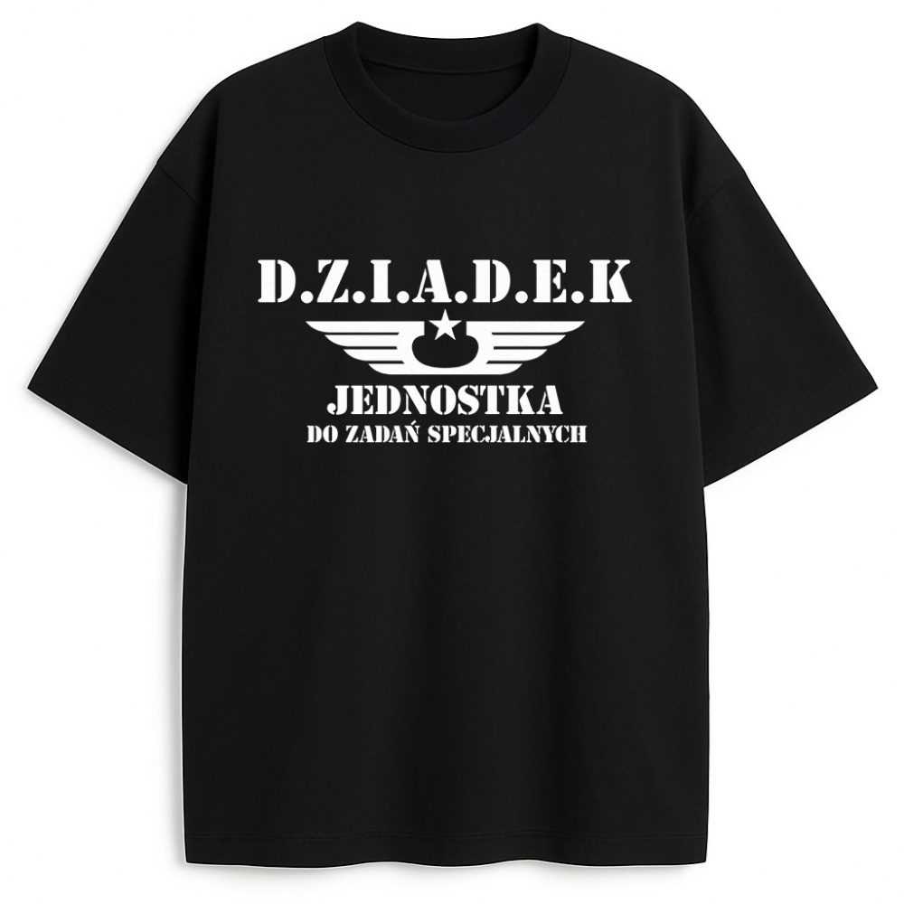 T-shirt Dziadek Jednostka Specjalna — zdjęcie 3