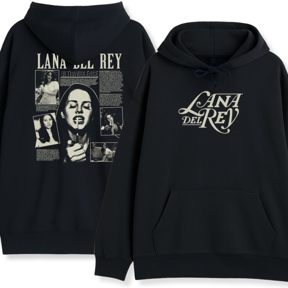 Dwustronna bluza z kapturem Lana Del Rey Ultraviolence — zdjęcie 1