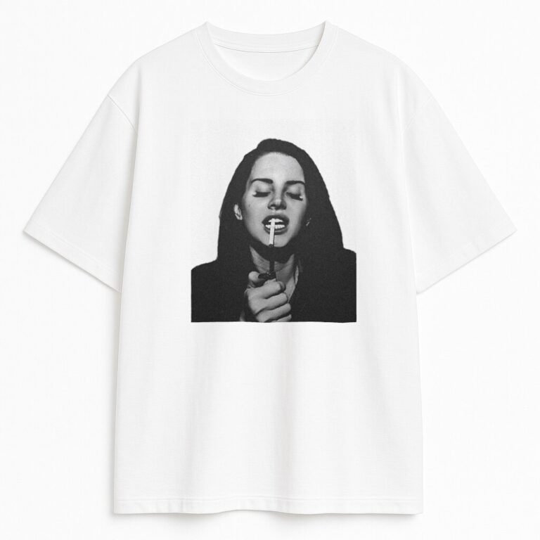 T-shirt Lana Del Rey Smoke