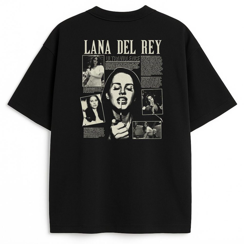 T-shirt dwustronny Lana Del Rey Ultraviolence — zdjęcie 3