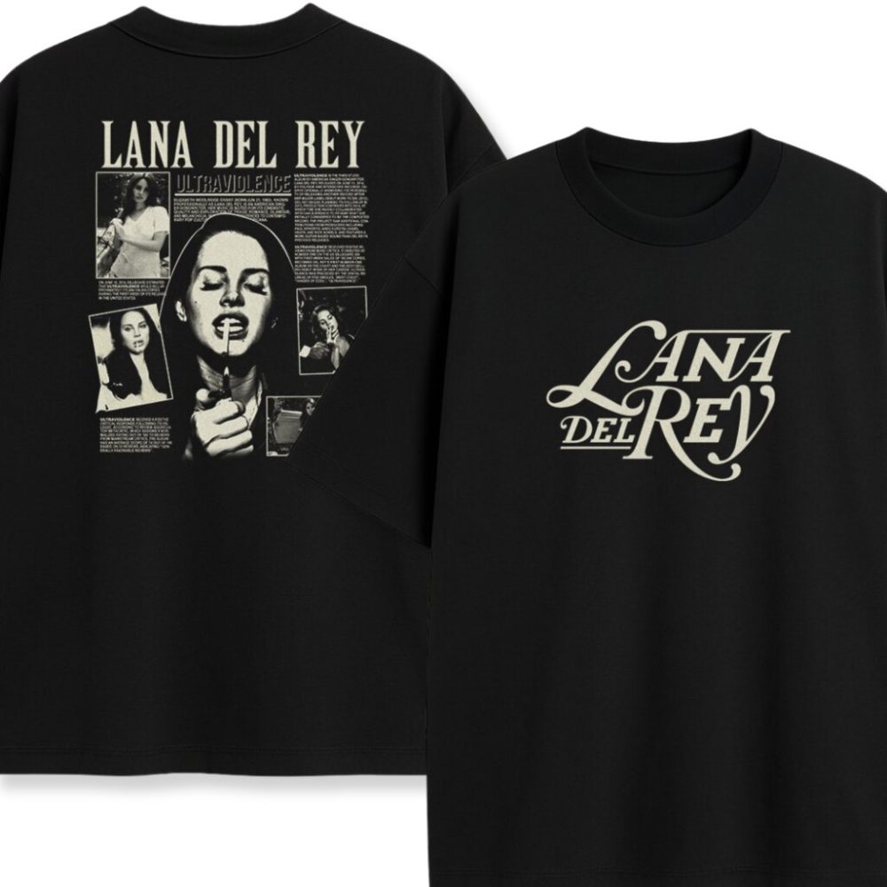 T-shirt dwustronny Lana Del Rey Ultraviolence — zdjęcie 1