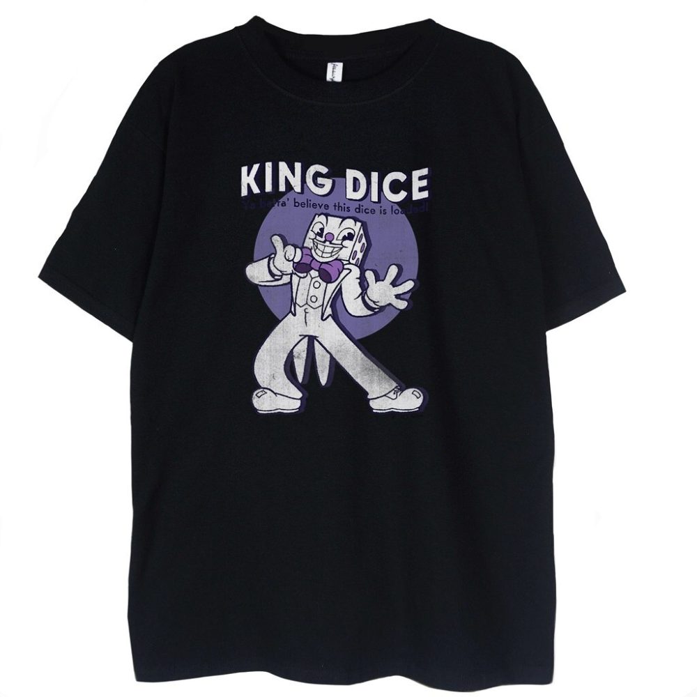 T-shirt King Dice Cuphead — zdjęcie 1