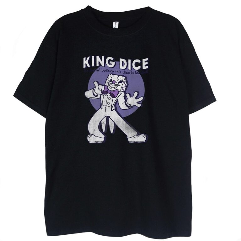 T-shirt King Dice Cuphead