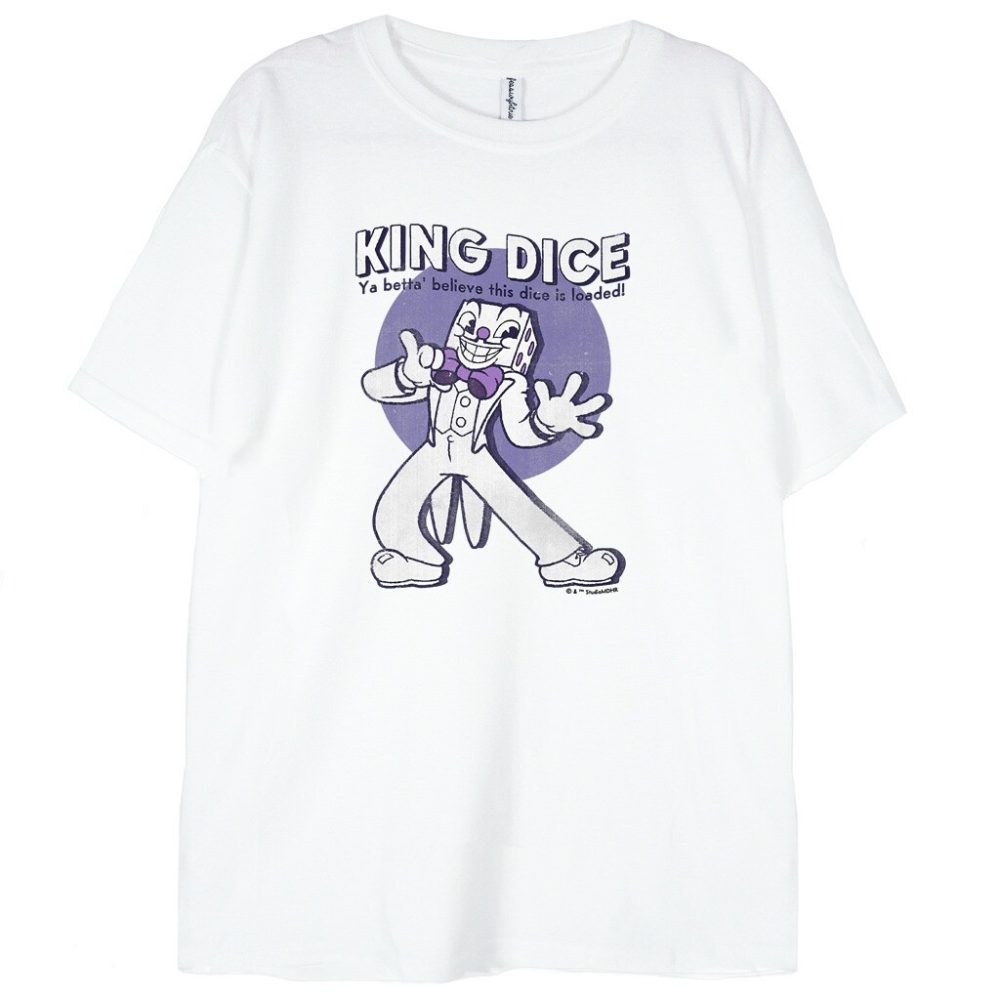 T-shirt King Dice Cuphead — zdjęcie 3