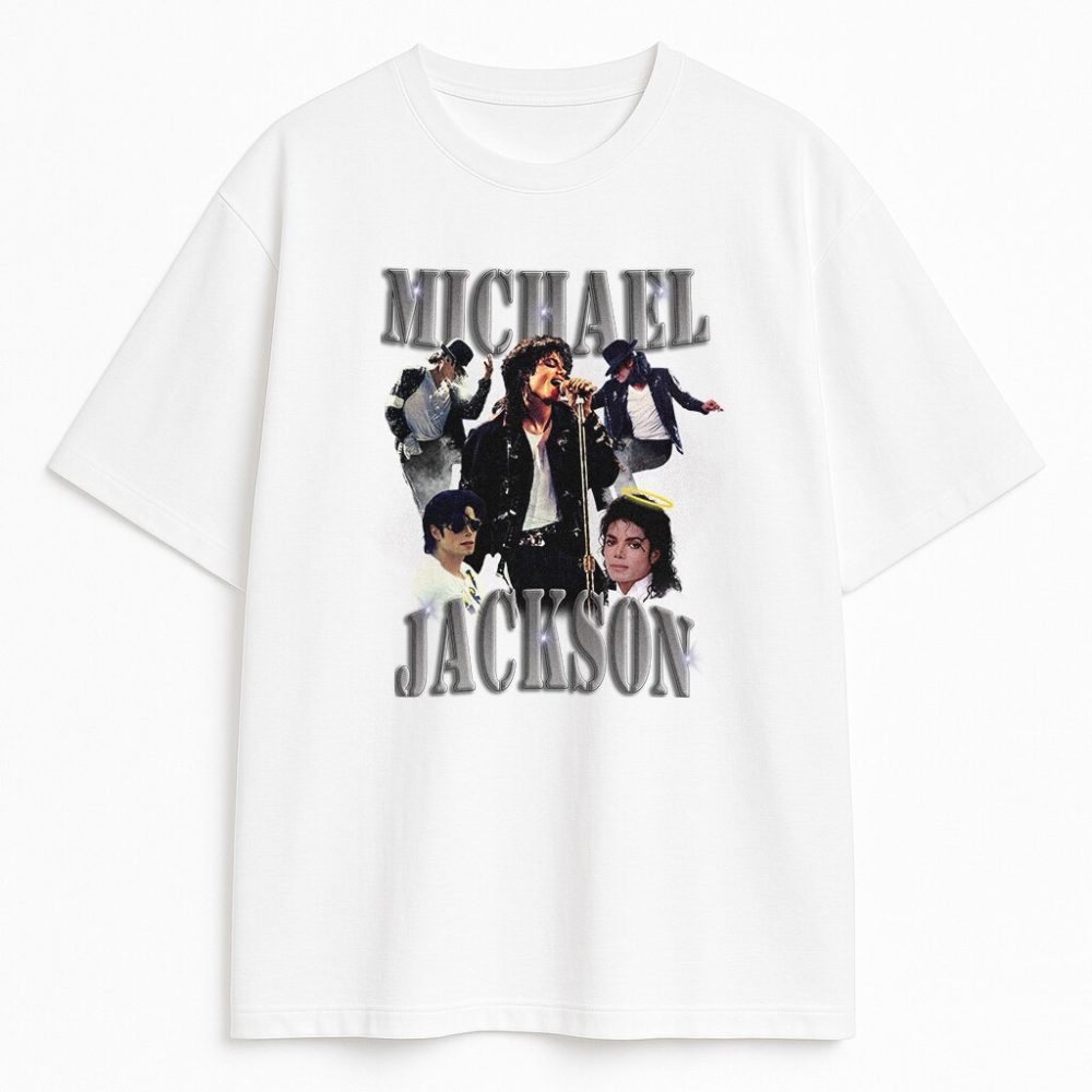 T-shirt Michael Jackson Black or White — zdjęcie 3