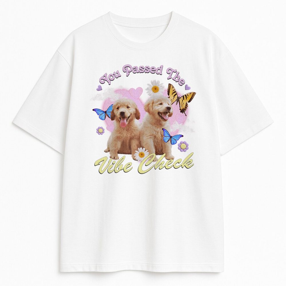 T-shirt Puppy Vibe Check — zdjęcie 3