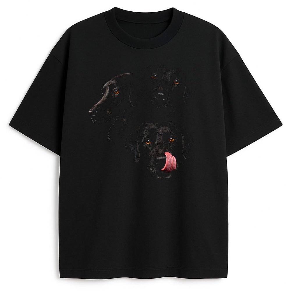 T-shirt Black Dogs — zdjęcie 1