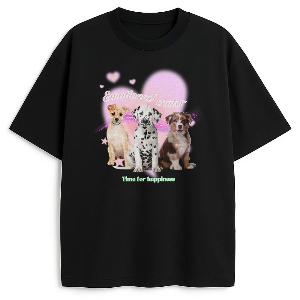 T-shirt Dogs Emotional Center — zdjęcie 2