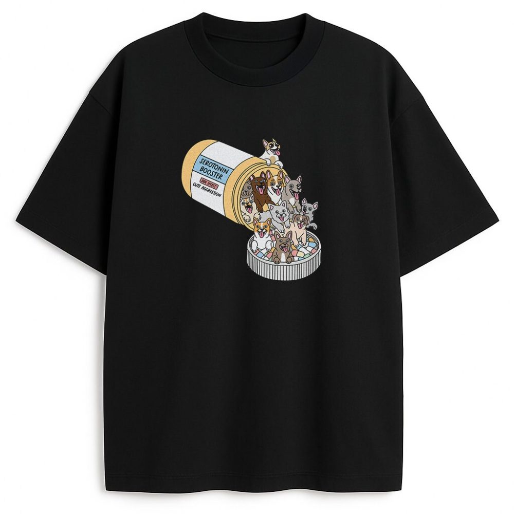 T-shirt Dog Pills — zdjęcie 4