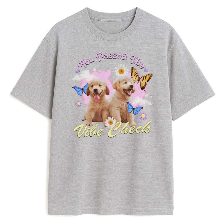 T-shirt Puppy Vibe Check