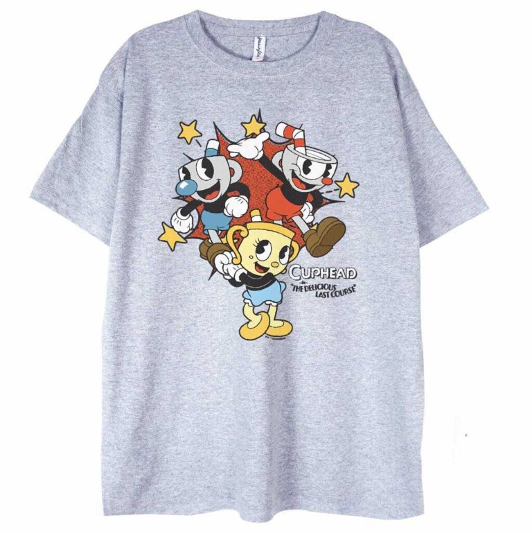 T-shirt Cuphead Filuś Kubuś i Panna Kieliś