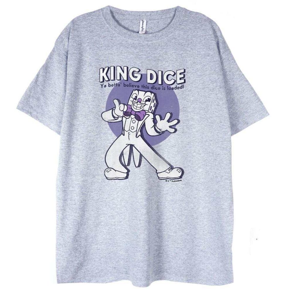 T-shirt King Dice Cuphead — zdjęcie 2