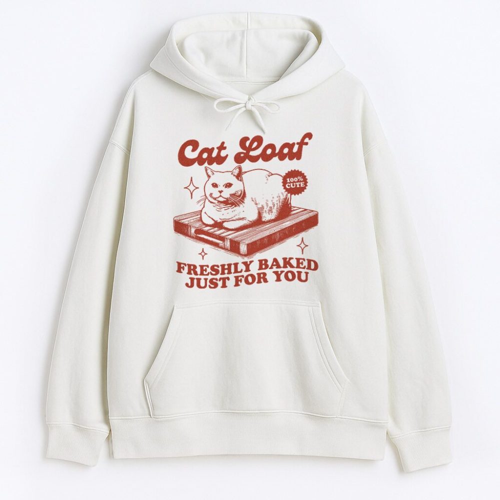 Bluza z kapturem Cat Loaf — zdjęcie 2