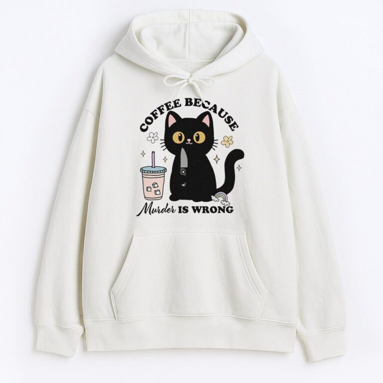 Bluza z kapturem Coffee Murder