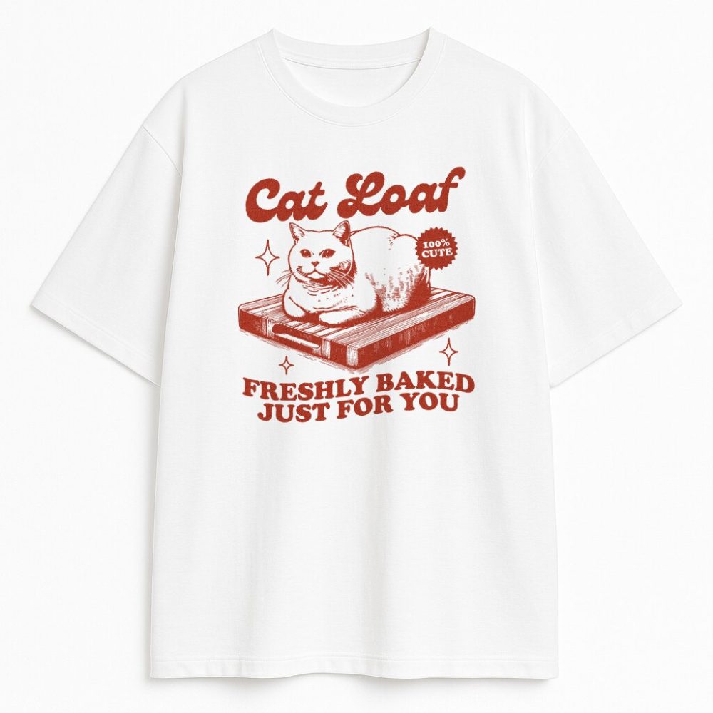 T-shirt Cat Loaf — zdjęcie 1