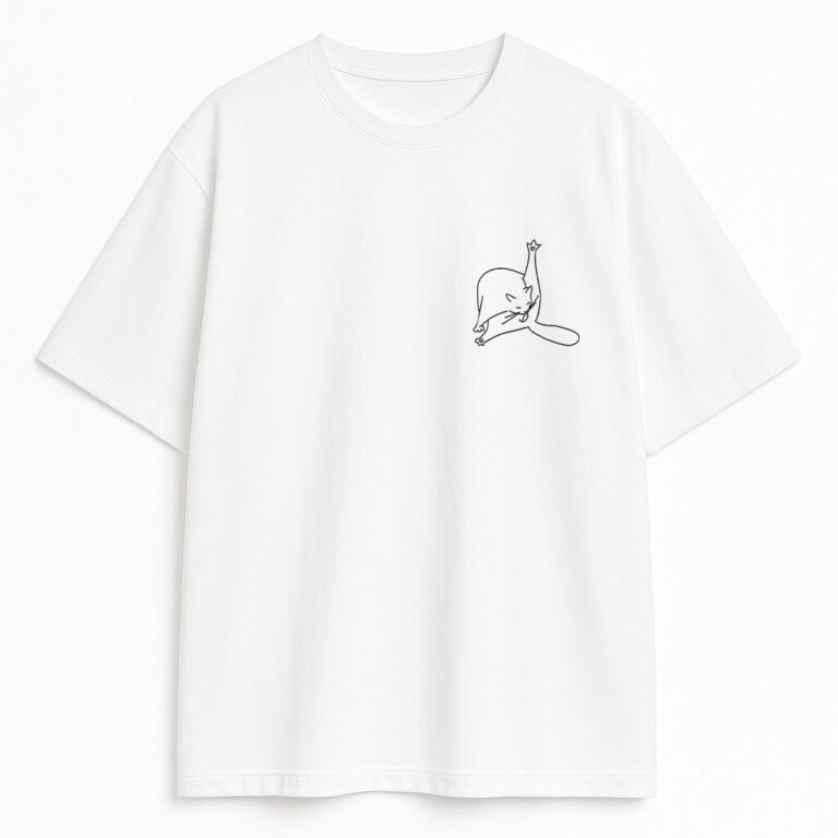 T-shirt Cat Yoga