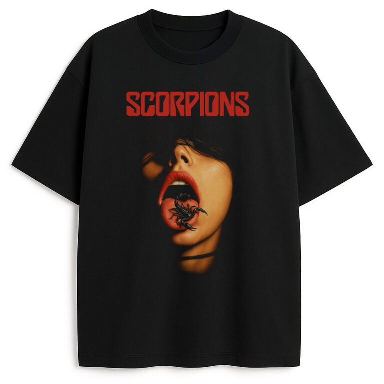 T-shirt Scorpions Venom Kiss