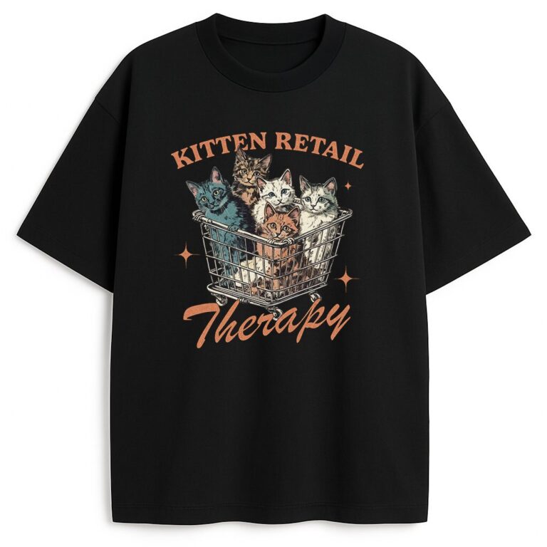 T-shirt Kitten Therapy