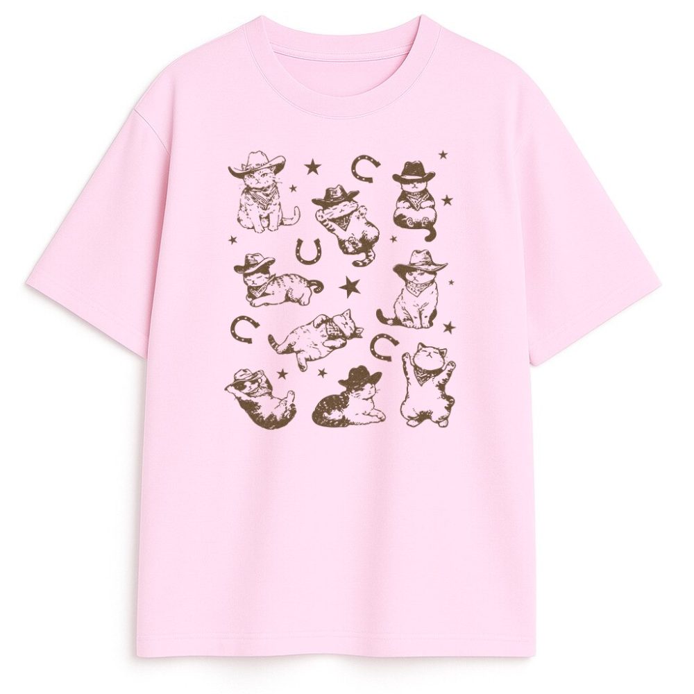 T-shirt Cowboy Cats — zdjęcie 1
