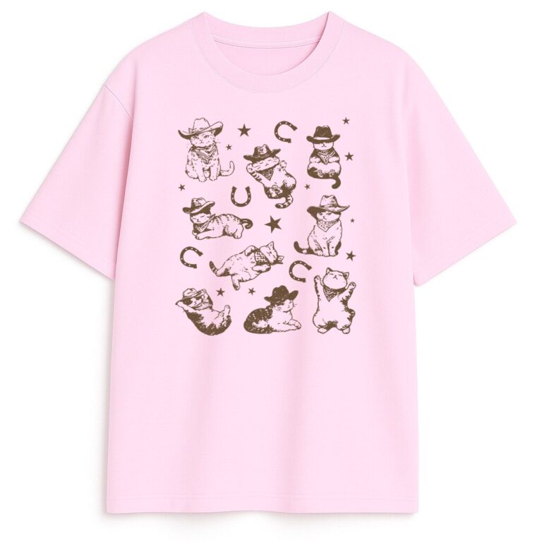 T-shirt Cowboy Cats