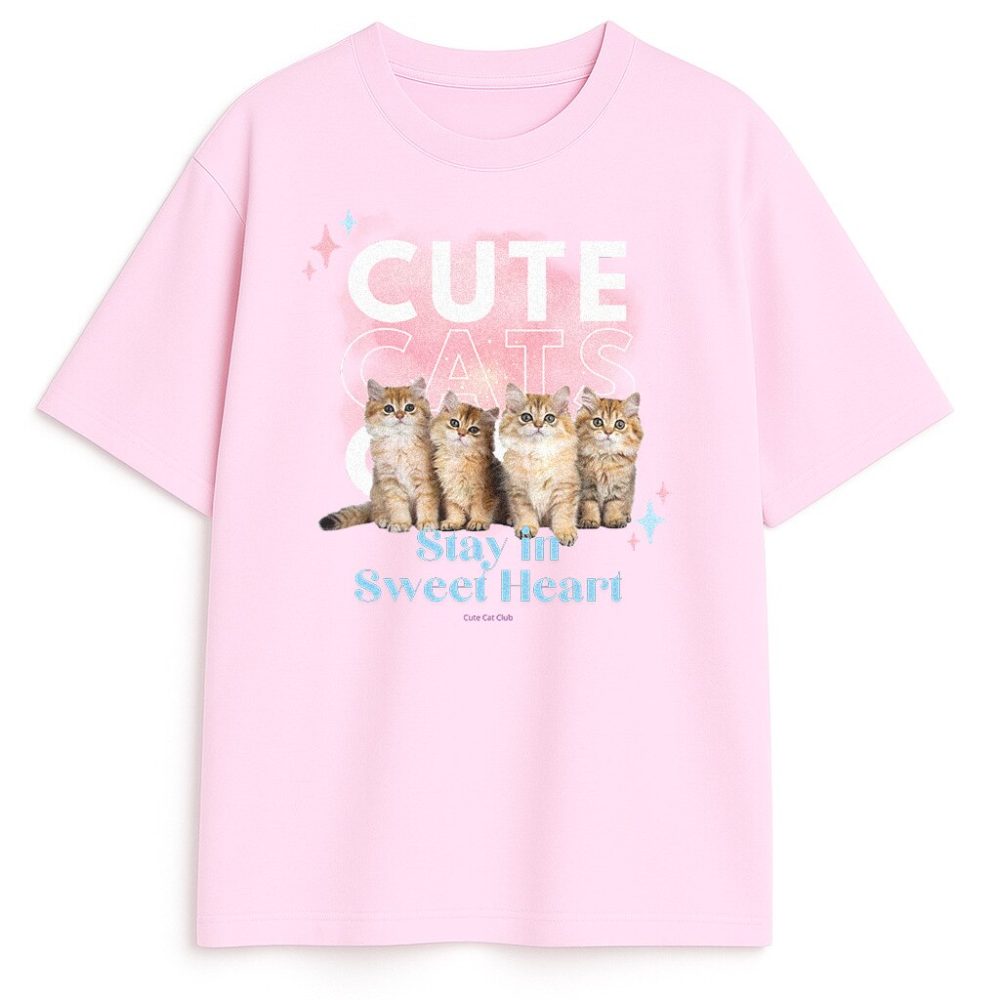 T-shirt Cute Cats Club — zdjęcie 1