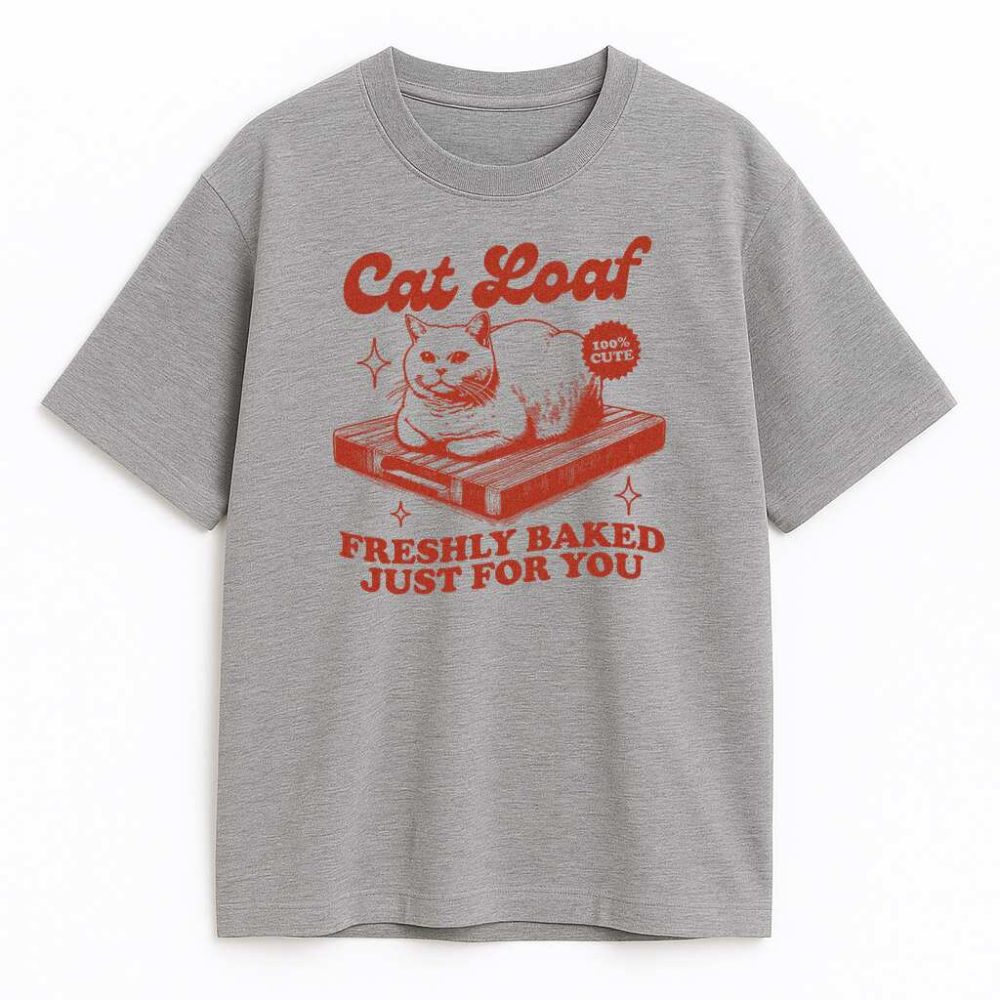 T-shirt Cat Loaf — zdjęcie 4