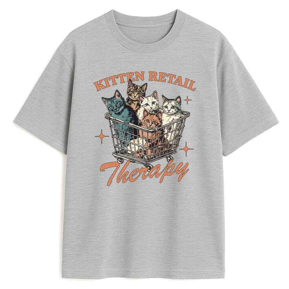 T-shirt Kitten Therapy — zdjęcie 3