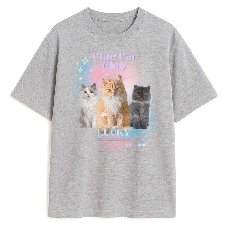 T-shirt Cats Lucky