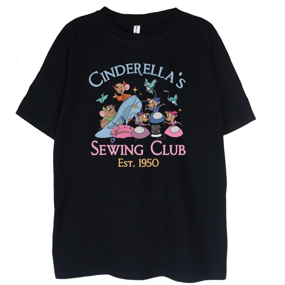 T-shirt Cinderellas Sewing Club — zdjęcie 3