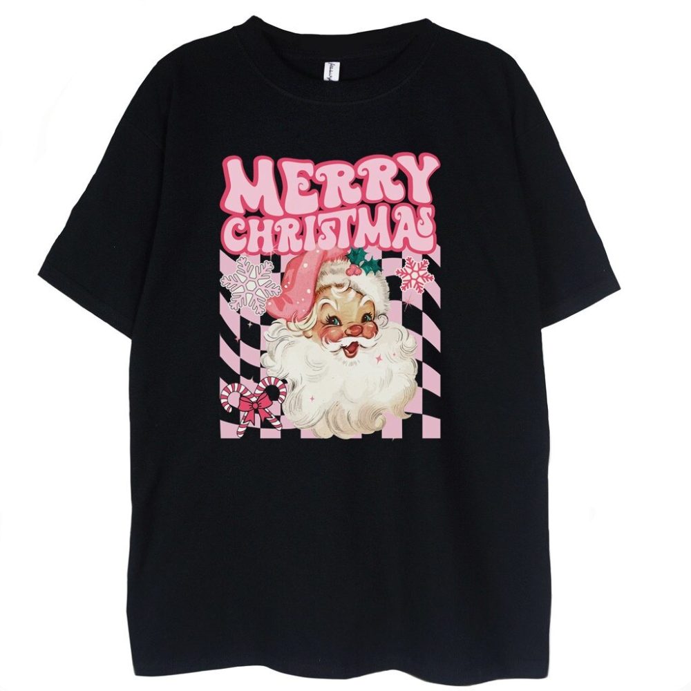 T-shirt Santa Pink — zdjęcie 4