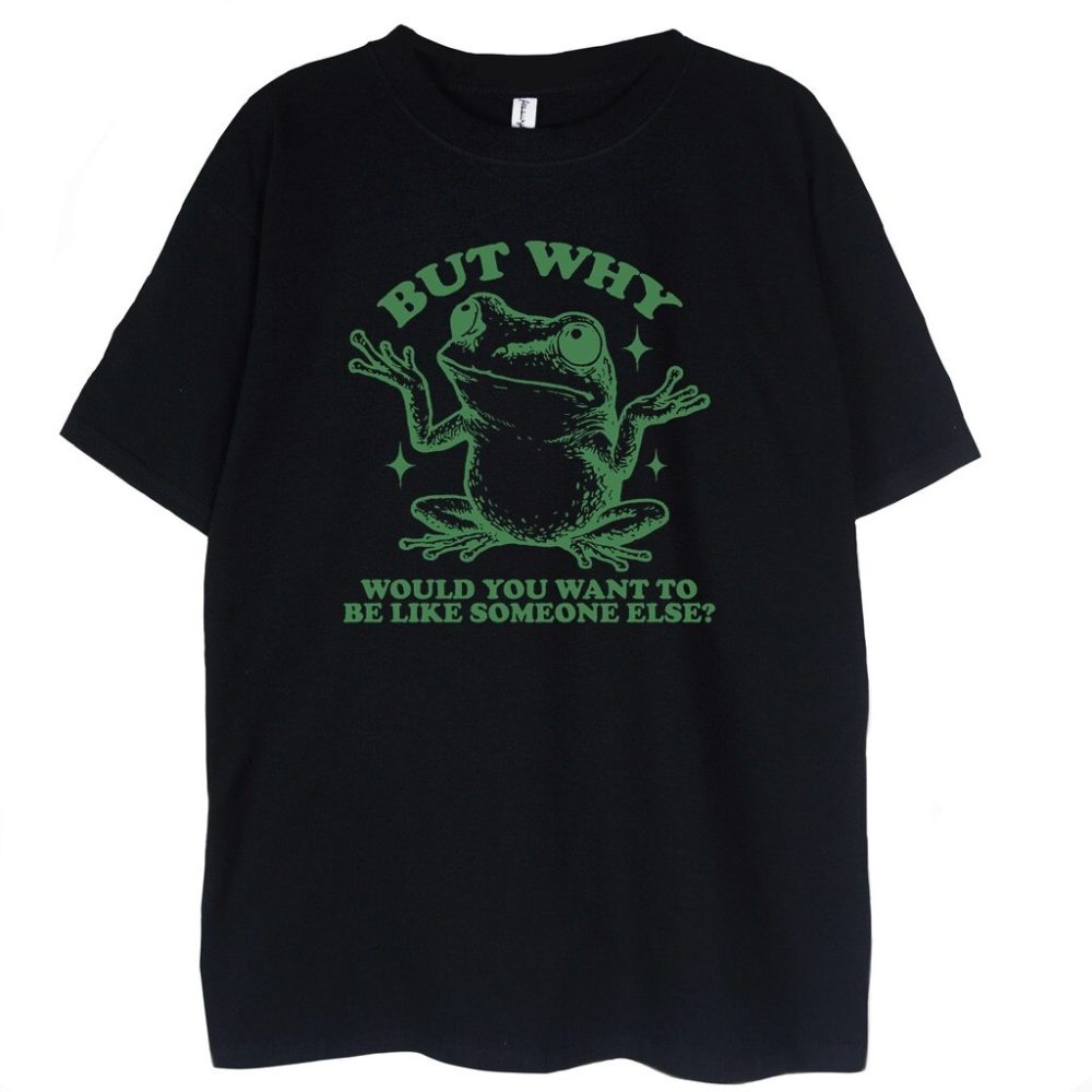 T-shirt Żaba But Why — zdjęcie 4