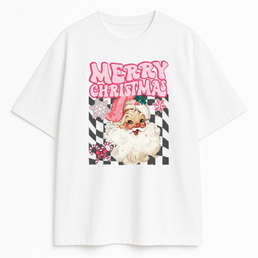 T-shirt Santa Black — zdjęcie 1