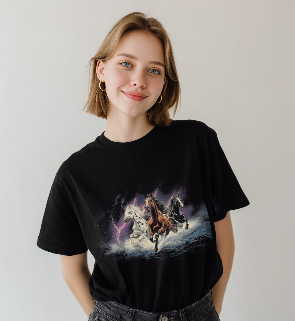 T-shirt Mystic Mustangs — zdjęcie 2