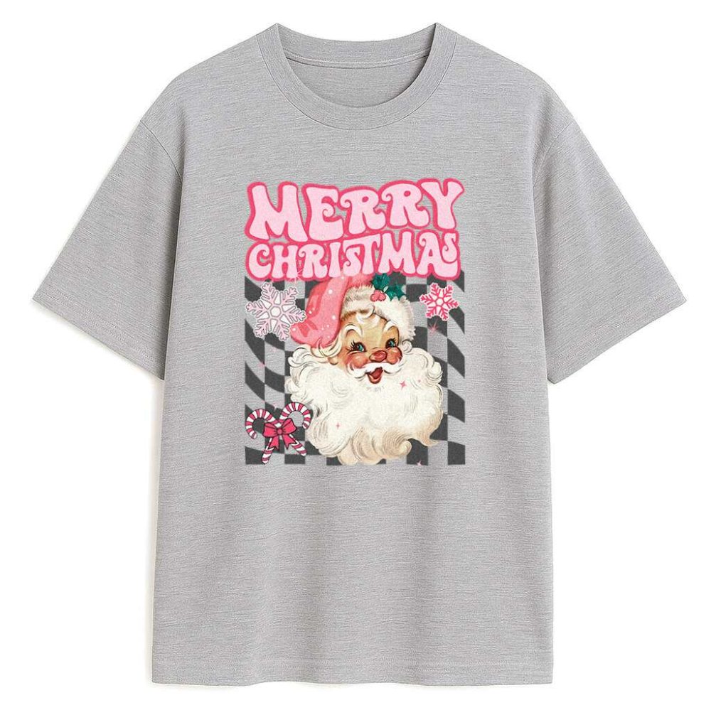 T-shirt Santa Black — zdjęcie 2