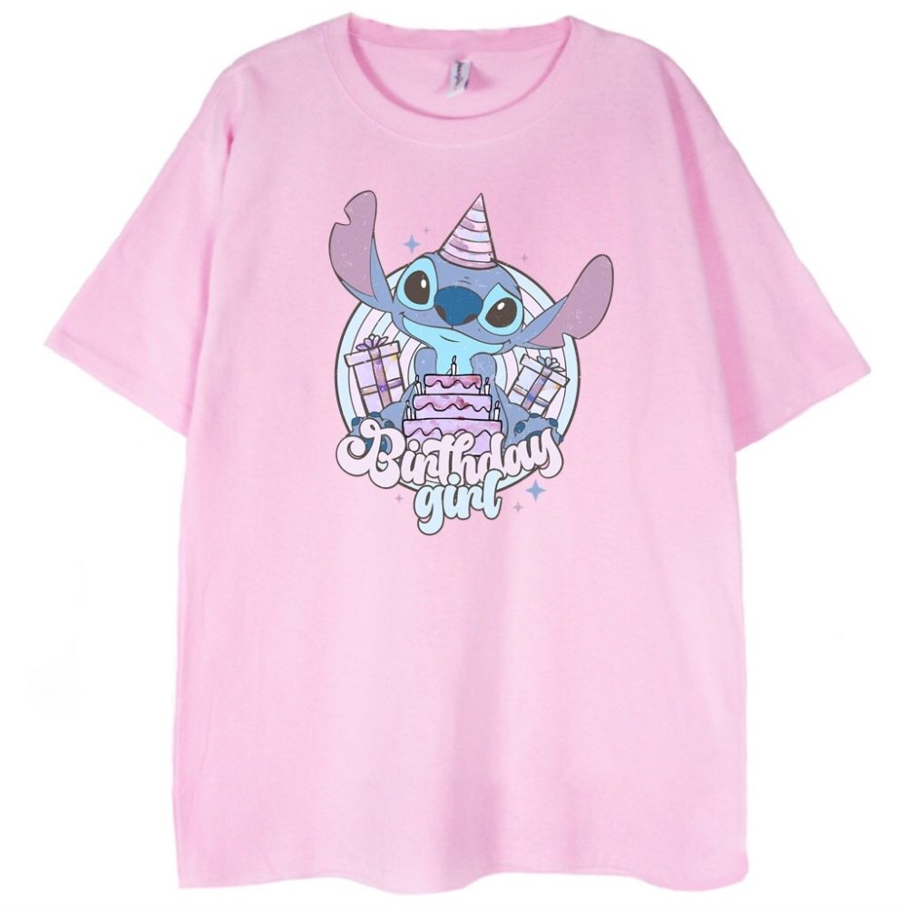 T-shirt Stitch Birthday Girl — zdjęcie 3